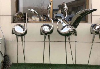 園林鴕鳥雕塑 風景區(qū)仿真雕塑 廣場小品