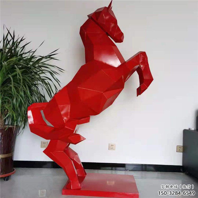 園林奔馬雕塑 城市廣場雕塑 步行街擺件