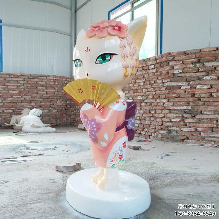 風(fēng)景區(qū)狐貍雕塑廠家 售樓處廣場雕塑 仿古擺件
