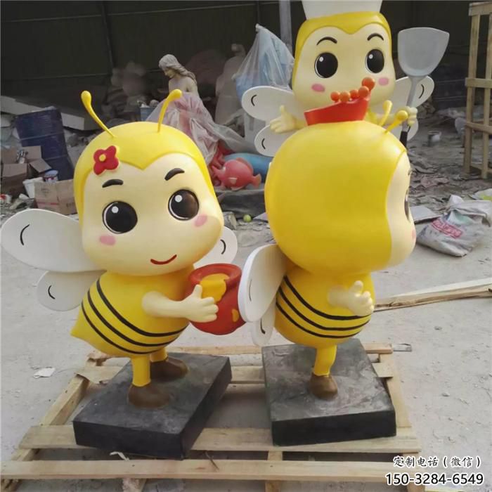 大型蜜蜂雕塑 門口創意雕塑 售樓處小品
