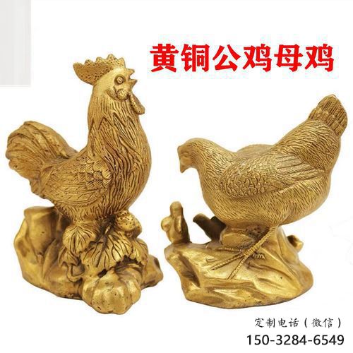 景區小雞雕塑，動物主題，彩繪工藝