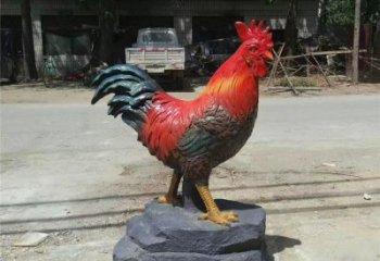 醫(yī)院小雞雕塑，景觀藝術(shù)，抽象工藝