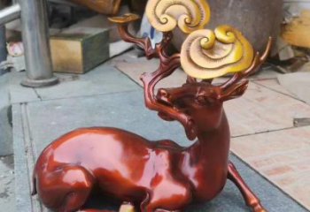 幼兒園馴鹿雕塑，鐵藝文化雕塑，鑄造制作