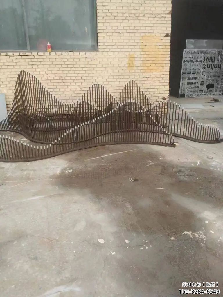 景觀館假山雕塑，鍍銅景觀雕塑，鍍銅工藝