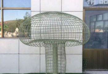 街道鏤空香菇雕塑 現(xiàn)代景觀蔬菜雕塑 彩繪果蔬雕塑