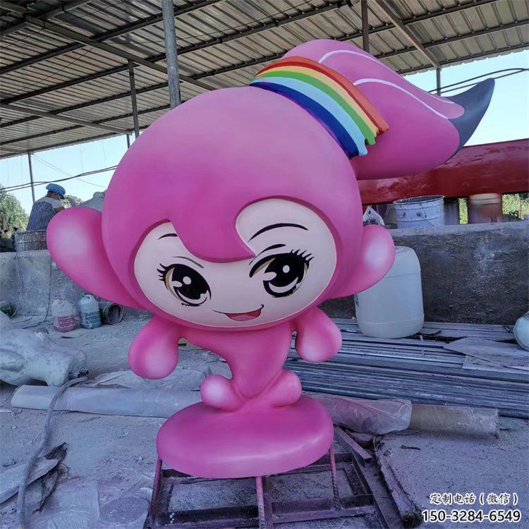 商場(chǎng)玩偶雕塑 卡通雕塑 店門(mén)口小品