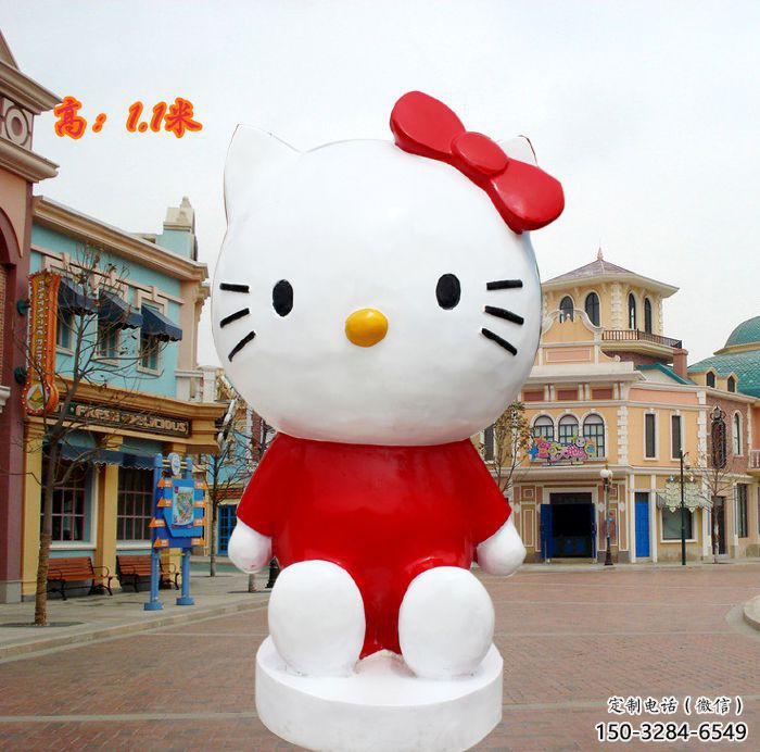 商業街機器貓雕塑 售樓處雕塑 卡通擺件