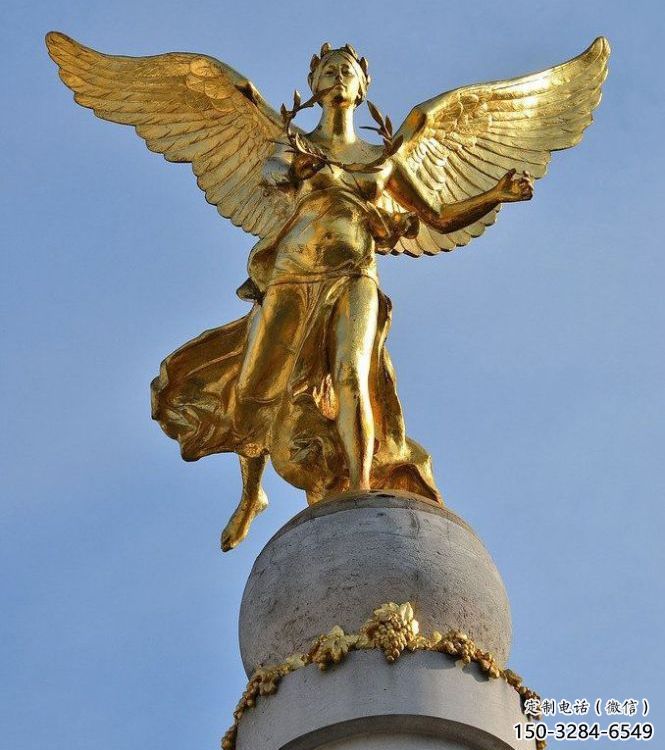 公園天使雕塑 戶(hù)外景觀擺件 抽象卡通雕塑