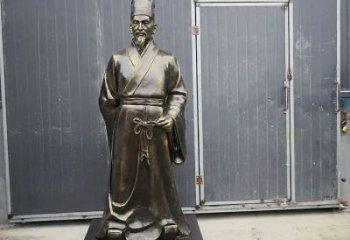 李時珍雕塑 抽象藝術人物雕塑 烤漆名醫雕塑