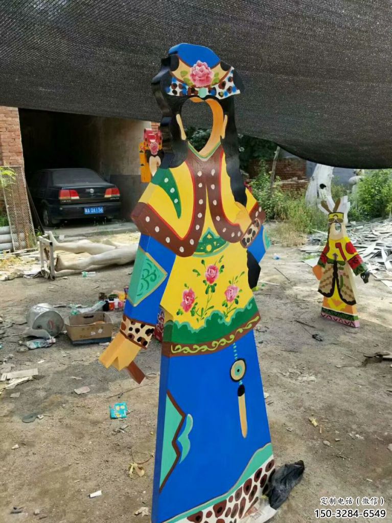 園林皮影雕塑 大型傳統(tǒng)雕塑 中式雕塑