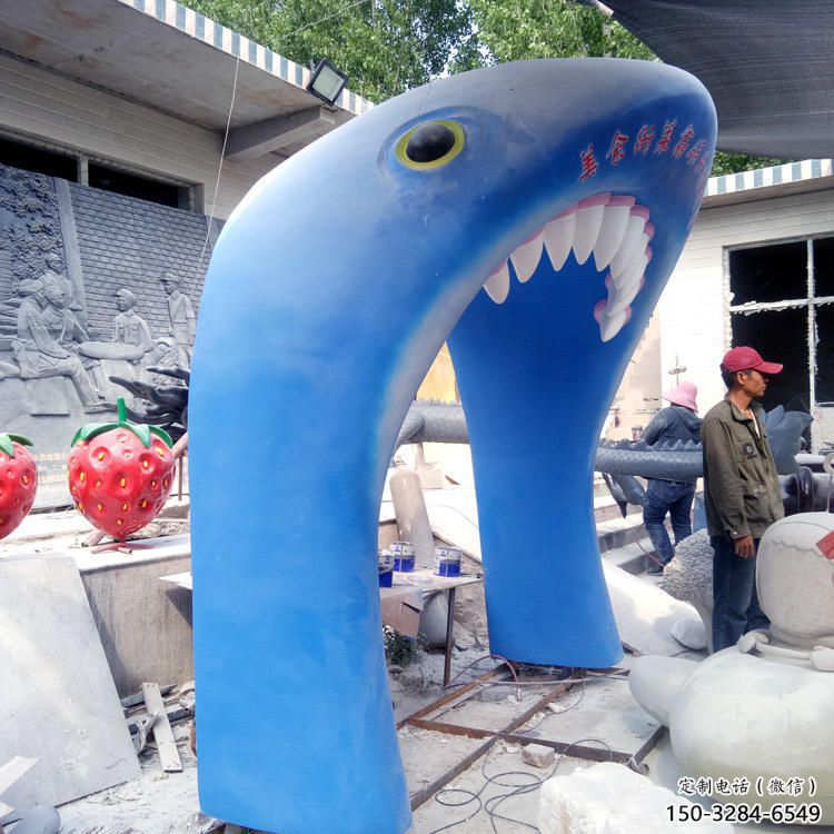 別墅區(qū)大門雕塑 大型別墅區(qū)雕塑 剪影拱門雕塑