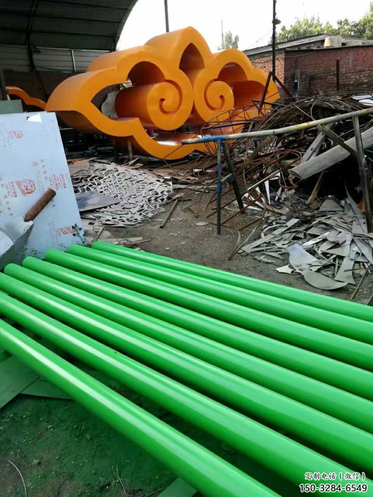 景觀云彩雕塑 仿真云團雕塑 景觀祥云雕塑