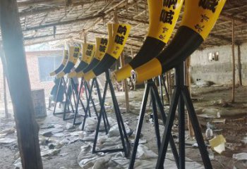 草地喇叭雕塑 現代校園雕塑 大型景觀雕塑