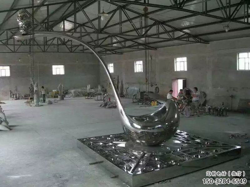 公園湯匙雕塑 戶(hù)外勺子雕塑 抽象雕塑