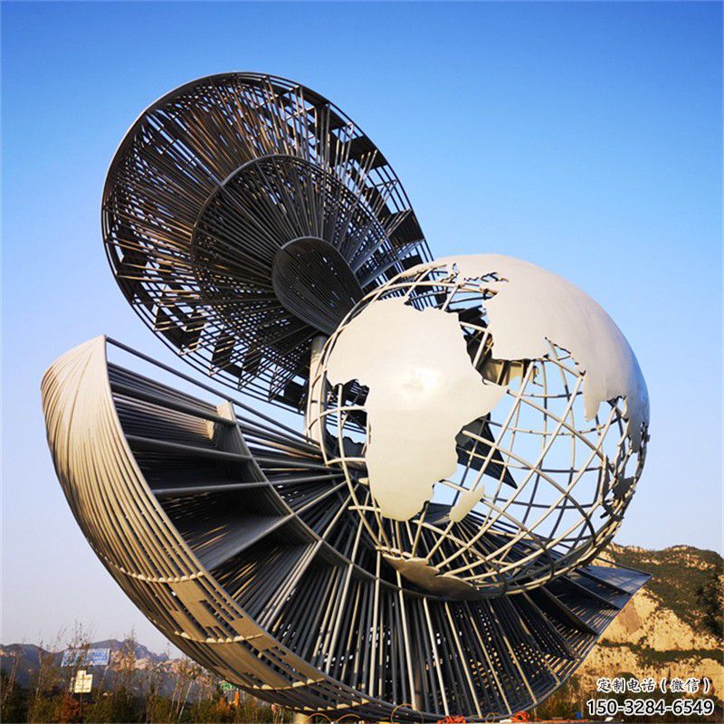 庭院眼睛雕塑 公園眼球雕塑 鍛造雕塑