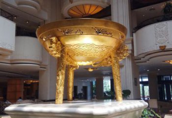 仿古大碗雕塑 騰飛飯碗雕塑 房地產雕塑