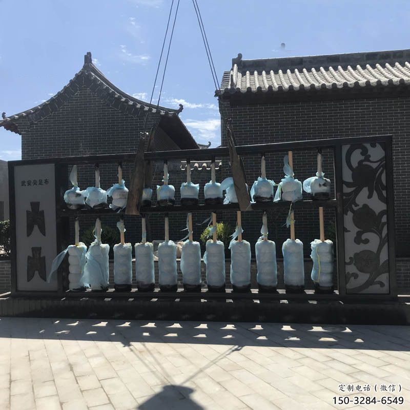 園林珠算雕塑 大型景觀小品 中式雕塑