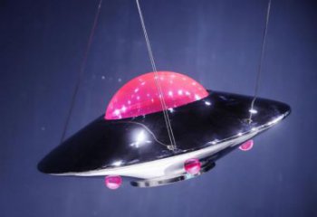 廣場(chǎng)飛碟雕塑廠家 抽象飛船雕塑 烤漆宇宙雕塑