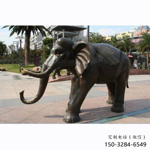 大象雕塑供應，城市裝飾，銅大象雕塑優選