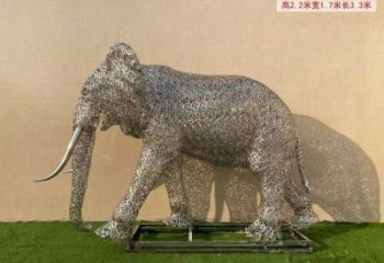 大象雕塑選定，景觀雕塑，景觀鏤空大象雕塑生產商