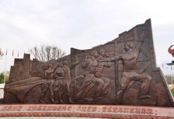 浮雕景觀制造，街景小品，景觀黨建浮雕優(yōu)價(jià)