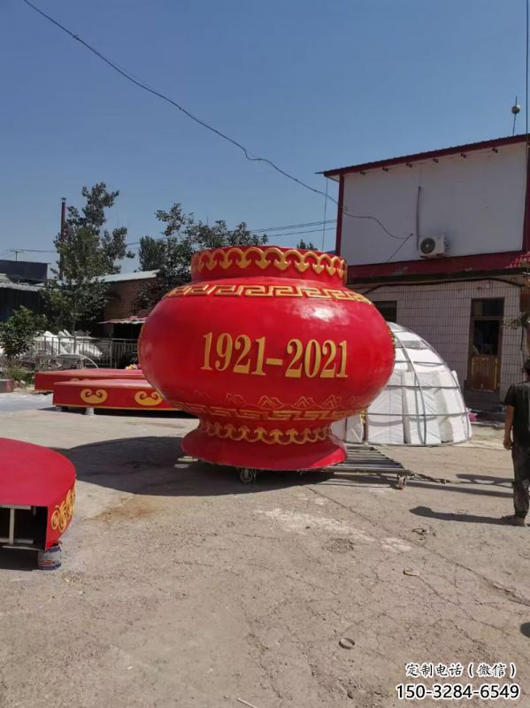 花籃雕塑公園服務商，景觀雕塑，玻璃鋼花籃雕塑裝飾選定