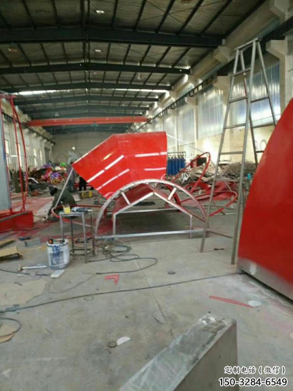 地產花籃雕塑供求，景區案例，景觀小品花朵花籃雕塑精選