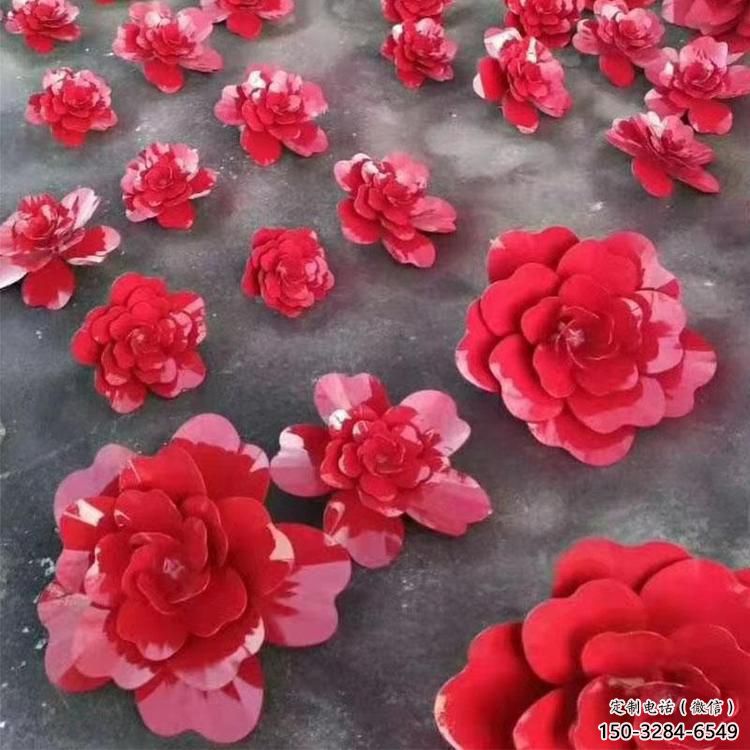 紀念花籃雕塑生產(chǎn)，廣場雕塑，玫瑰花花籃雕塑展品