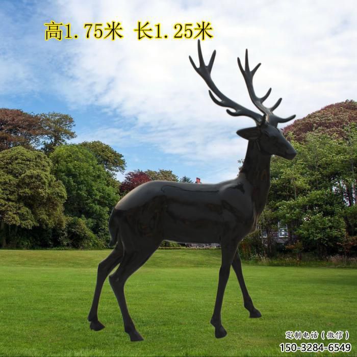 小鹿雕塑精品，景觀概念，仿銅小鹿雕塑通用