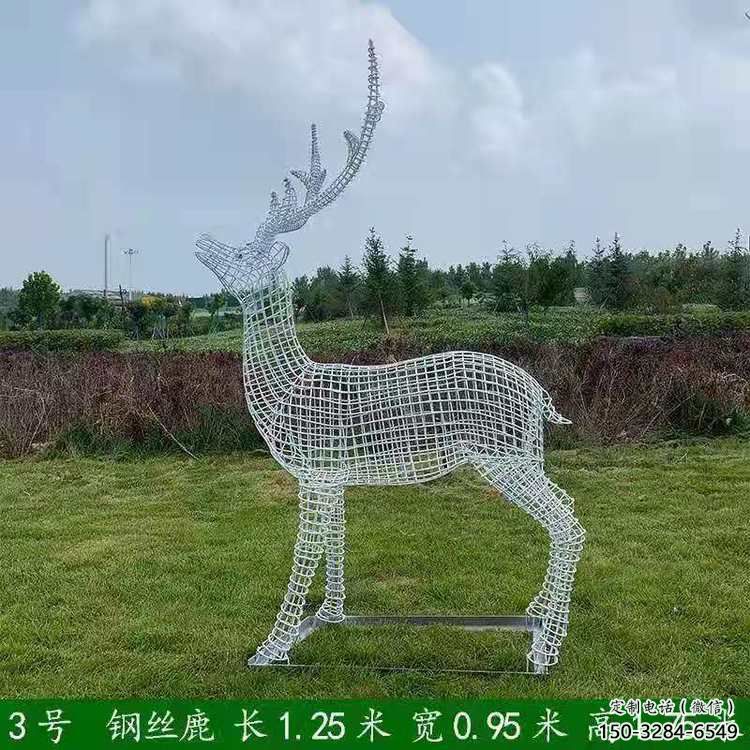 廣場(chǎng)梅花鹿雕塑供求，露天雕塑，燈光梅花鹿雕塑標(biāo)準(zhǔn)
