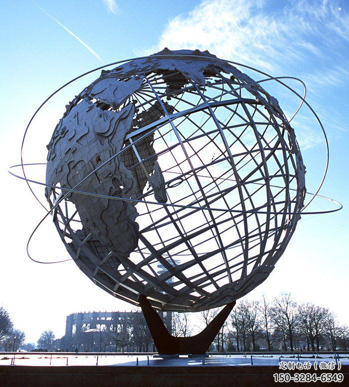 地球儀雕塑生產商，街頭藝術，藝術現代地球儀雕塑精選