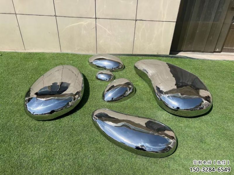 售樓部景觀雕塑，噴砂景觀石雕塑，烤漆題材