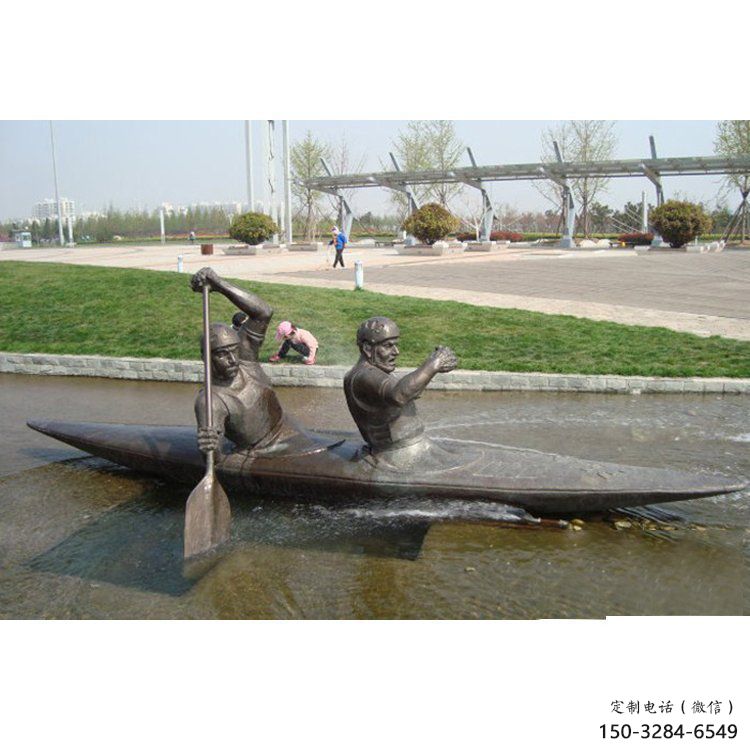 龍舟雕塑定做，村標(biāo)概念，廣場(chǎng)不銹鋼龍舟雕塑廠