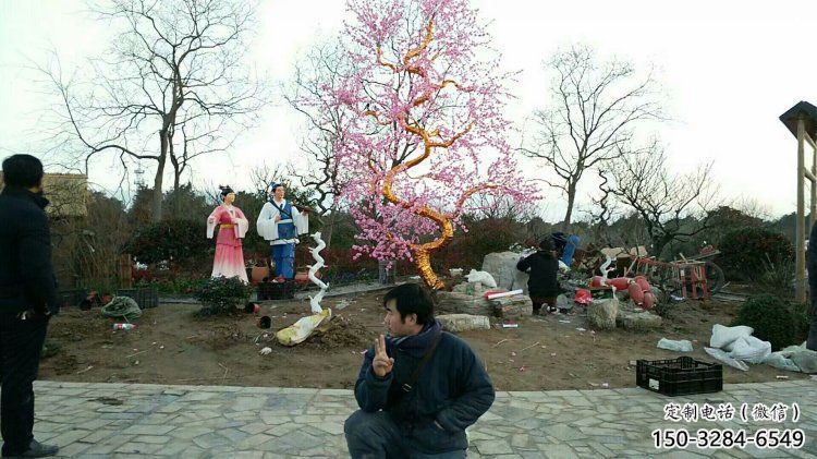 梧桐花雕塑制造廠家，歐式風(fēng)格，梧桐花雕塑供給