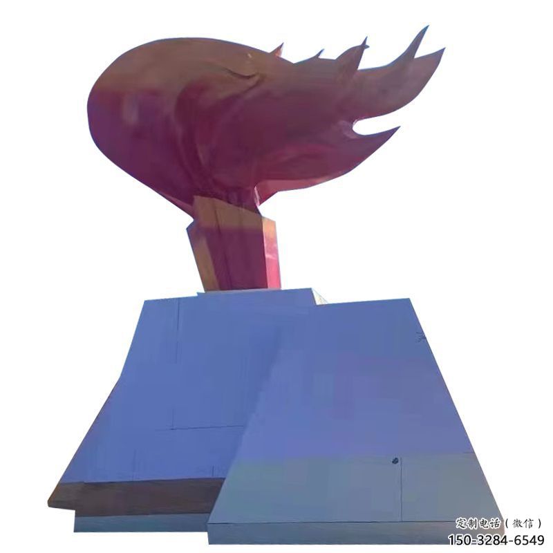 火把雕塑批發，標識雕塑，地產不銹鋼火把雕塑優選