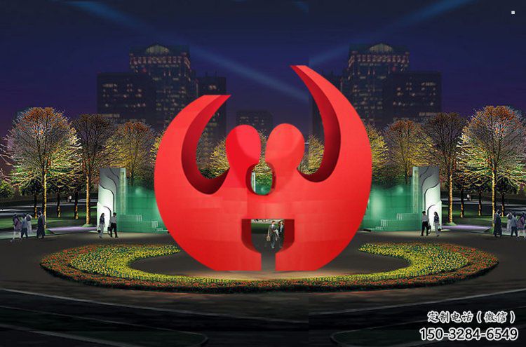 鏤空球雕塑服務商，街景小品，異形鏤空球雕塑服務商