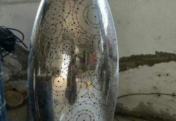 鏡面球雕塑承接，鋼管組合，鏤空不銹鋼球雕塑特供