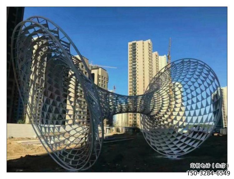 建筑花瓶雕塑制造商，城區小品，鏤空花瓶雕塑制作廠家