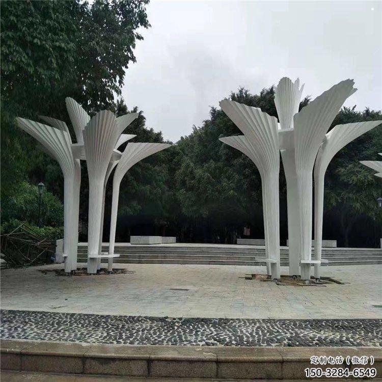 傘樹雕塑精選，街道標識，景觀鏤空傘樹雕塑指用
