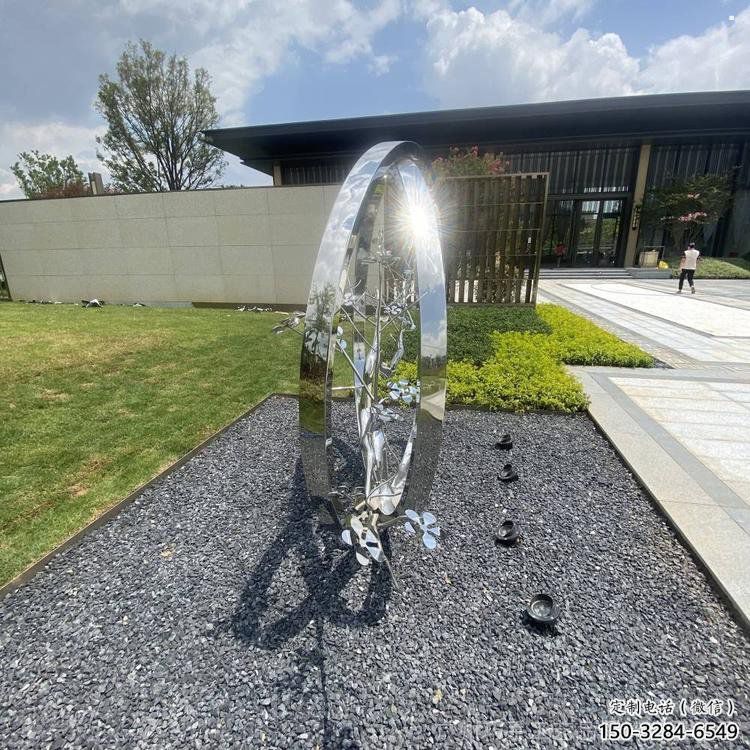 圓環樹雕塑標準，戶外雕塑，不銹鋼圓環樹雕塑選定