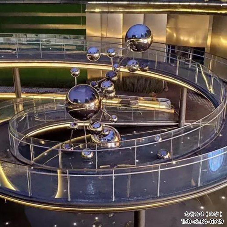 公園景觀雕塑，噴砂發光雕塑，鍛造工藝