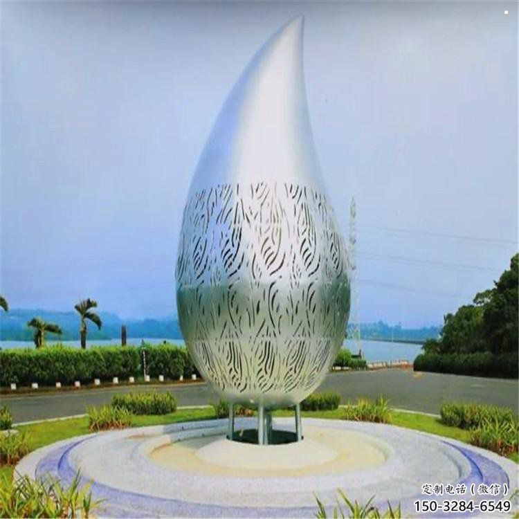 水滴雕塑承接，鍛造工藝，不銹鋼水滴雕塑訂做