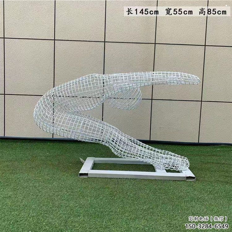鏤空運動員雕塑定做，小區擺件，體育人物雕塑制作