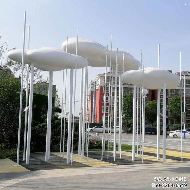 室內(nèi)云梯雕塑，拉絲景觀雕塑，抽象效果