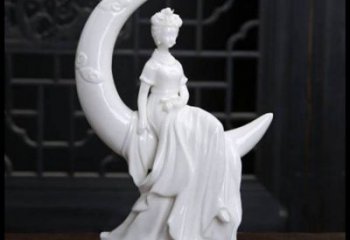 月亮雕塑優(yōu)價，鋼管組合，月亮仙子雕塑異型特供