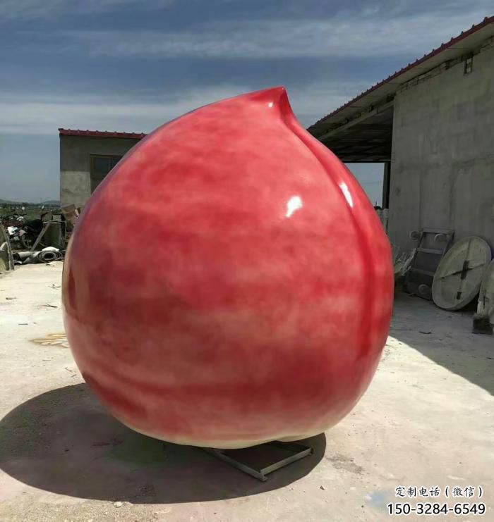 佳木斯公園壽桃雕塑