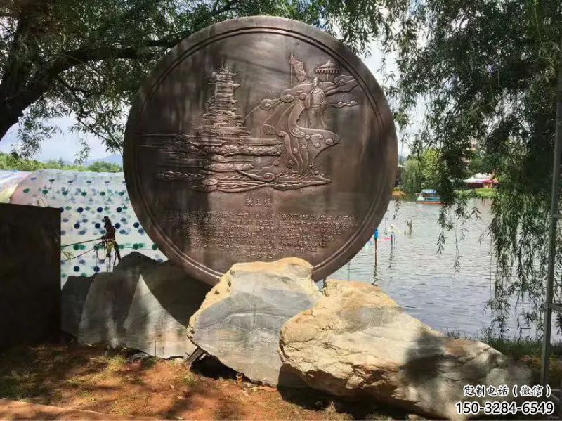 九江城堡文化浮雕專供，景區(qū)雕塑，城堡浮雕提供