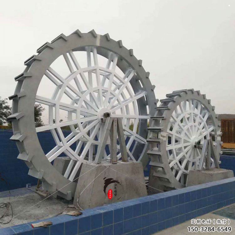 盤錦鑄造齒輪雕塑