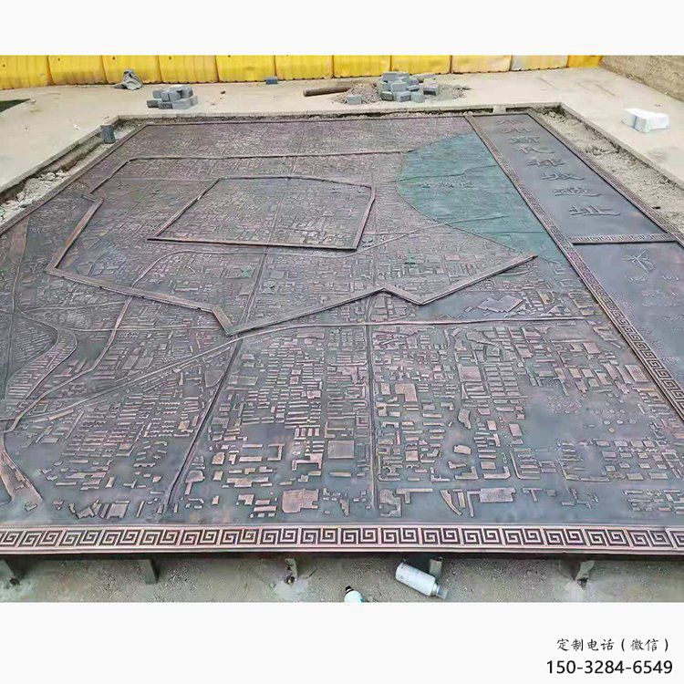 西寧制造浮雕定價，地標擺件，鍛銅黨建浮雕精選