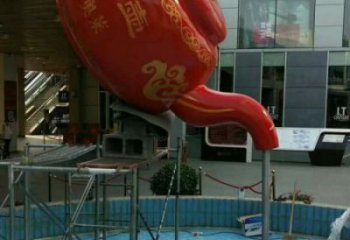 新建鐵藝水景天壺雕塑，噴泉雕塑，抽象天壺雕塑制作
